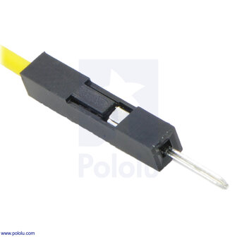 2,54 mm Dupont Krimpconnectorbehuizing: 1x4-Pins &ndash; 10 stuks &ndash; Pololu-1903
