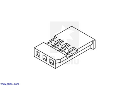 Futaba J Connector Pack Female &ndash; Voor 3 Servo‑Connectoren &ndash; Inclusief Spare Pins