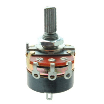 WH138-1 Rotary Potentiometer met Schakelaar &ndash; B100K &ndash; 6mm As