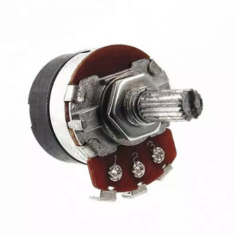 WH138-1 Rotary Potentiometer met Schakelaar &ndash; B100K &ndash; 6mm As