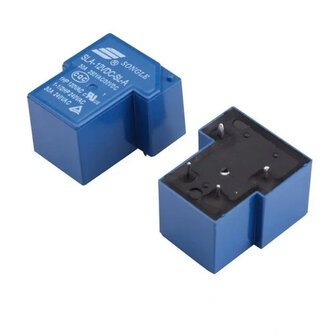 SLA-12VDC-SL-A 4-Pins Relais &ndash; 12 V Spoel &ndash; Hoog Vermogen
