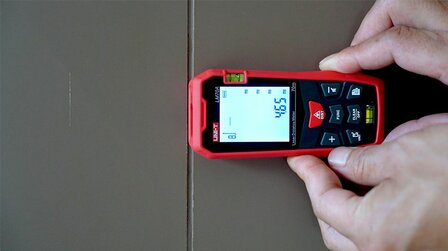 UNI-T LM120A Laser Afstandsmeter &ndash; 120 meter &ndash; Professionele Laser Distance Meter