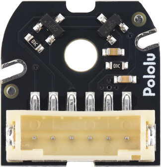 Pololu 5660 &ndash; Magnetische Encoder Set voor 20D mm Metaal&shy;motoren &ndash; 20 CPR &ndash; Top-Entry Connector