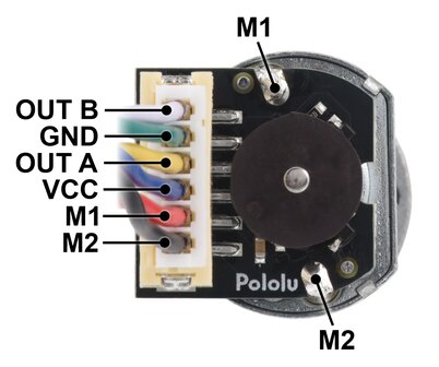 Pololu 5660 &ndash; Magnetische Encoder Set voor 20D mm Metaal&shy;motoren &ndash; 20 CPR &ndash; Top-Entry Connector