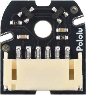Pololu 5661 &ndash; Magnetische Encoder Set voor 20D mm Metaal&shy;gear&shy;motoren &ndash; 20 CPR &ndash; Side-Entry Connector