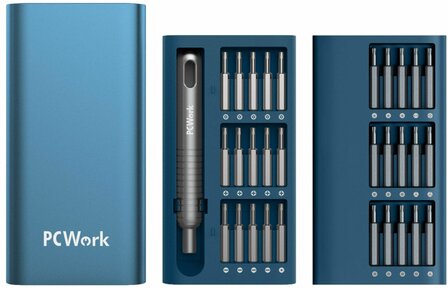 PCW08A Premium Precision Tool Set &ndash; 30-delig &ndash; PCWork