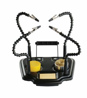 ZD-11M-1 derde hand soldeer hulp set met 4 armen en accessoires