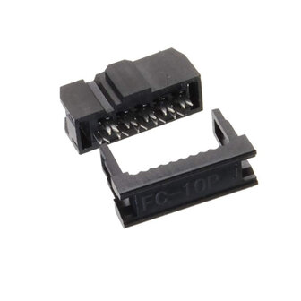 IDC bandkabel connector 10P (2x5) FC-10P
