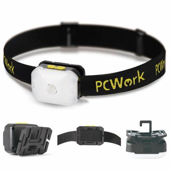 PCW12B LED Outdoor Hoofdlamp Oplaadbaar 200 Lumen USB C IPX4