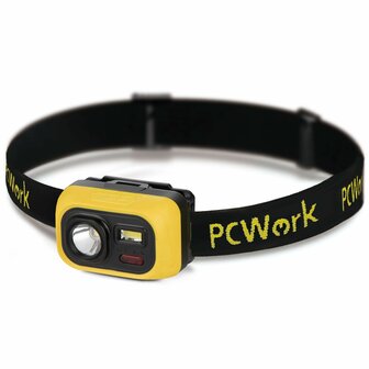 PCW12D LED Hoofdlamp Professional IPX6 300 Lumen op 3 AAA batterijen