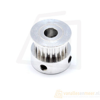 GT2-6 20 Tanden 8mm boring Pulley Aluminium 