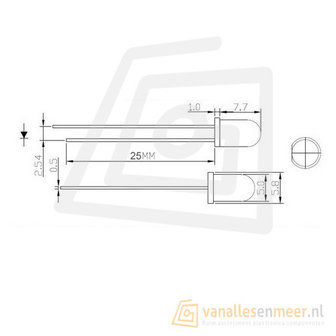 5mm IR Set Zender Ontvanger