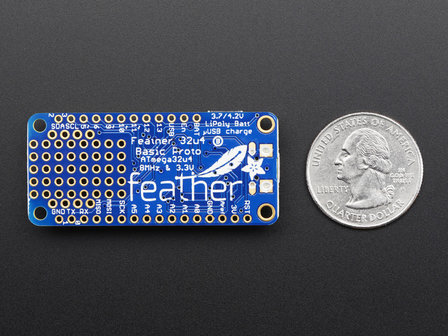 Feather 32u4 Basic Proto Adafruit 2771