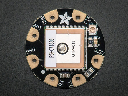 Flora Wearable Ultimate GPS Module  Adafruit 1059