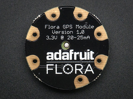Flora Wearable Ultimate GPS Module  Adafruit 1059