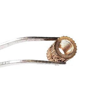 Messing Insert Moeren Set 360-delig M2 M3 M4 M5 &ndash; Brass Knurl Nuts in Opbergdoos