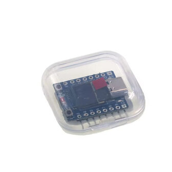 ESP32-C3 OLED Development Board met 0.42 Inch OLED Module WiFi Bluetooth &ndash; Type Blauw