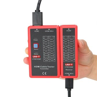 UNI-TREND UT681HDMI HDMI / Mini-HDMI Kabeltester