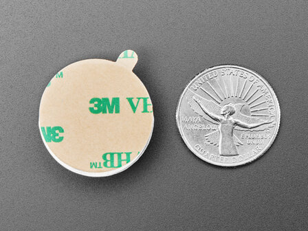 Medium Surface Transducer with Wires - 4 Ohm 3 Watt  Adafruit 1785