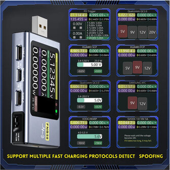 FNIRSI FNB58 BT USB Fast Charge Tester