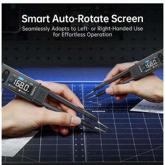 FNIRSI LCR-ST2 Plus 100K LCR ESR Meter 2-in-1 Digital Tweezers Bridge