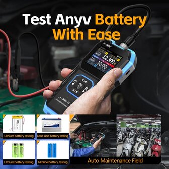 FNIRSI HRM-10 Battery Voltage Internal Resistance Tester