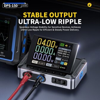 FNIRSI DPS-150 Mini DC Programmeerbare Labvoeding 30V 5A 150W