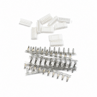 PH2.0 7-polige Female Connector Set 10 stuks met 70 Krimpcontacten