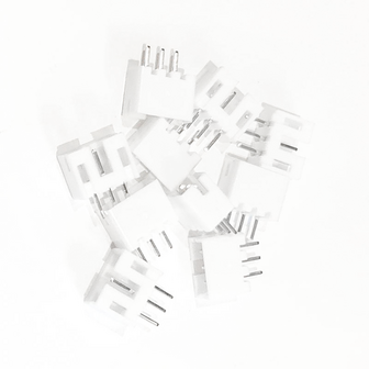PH2.0 3-polige Male Pinconnector Recht PCB-montage 10 stuks