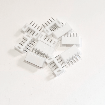 PH2.0 5-polige Male Pinconnector Recht PCB-montage 10 stuks