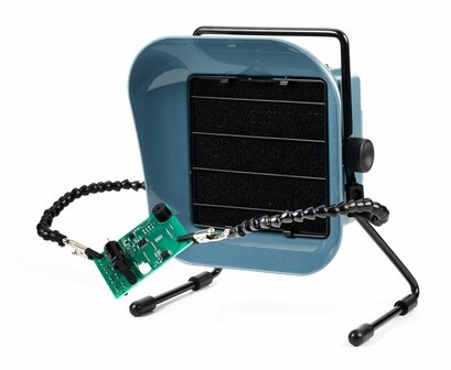 ZD-153B Soldeerrookafzuiger met Printplaathouder en Actiefkoolfilter