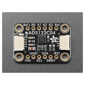 Adafruit-6432 ADS122C04 24-bit ADC met 4 kanalen en 2 kSPS - STEMMA QT / Qwiic