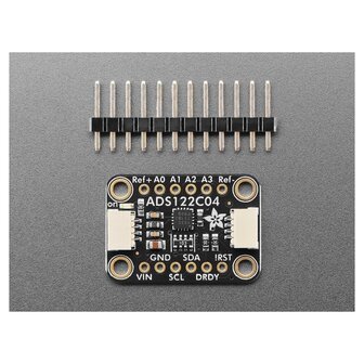 Adafruit-6432 ADS122C04 24-bit ADC met 4 kanalen en 2 kSPS - STEMMA QT / Qwiic