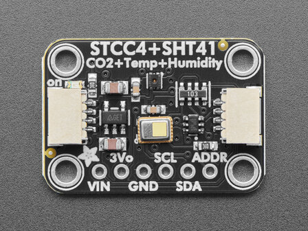 Adafruit-6478  STCC4 + SHT41 CO₂-, Temperatuur- en Luchtvochtigheidssensor &ndash; STEMMA QT / Qwiic
