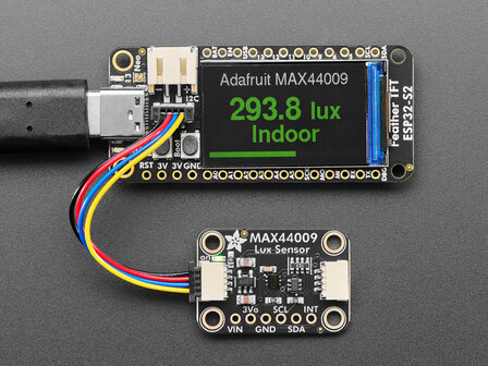 Adafruit-6498 MAX44009 Breedbereik Lux Lichtsensor 188.000 Lux &ndash; STEMMA QT / Qwiic