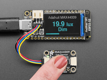 Adafruit-6498 MAX44009 Breedbereik Lux Lichtsensor 188.000 Lux &ndash; STEMMA QT / Qwiic