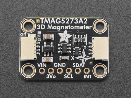TMAG5273 A2 3D Hall-effect Magnetometer &plusmn;133/&plusmn;266mT &ndash; STEMMA QT / Qwiic &ndash; Adafruit 6490