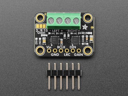 Stereo I2S 3W Versterker Breakout &ndash; Dual MAX98357A &ndash; Adafruit 6513