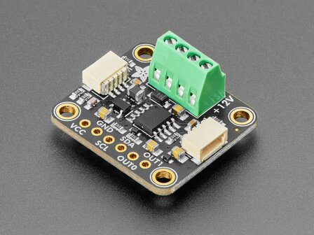 GP8403 I2C DAC met 12V Booster en NVM &ndash; STEMMA QT / Qwiic &ndash; Adafruit 6516