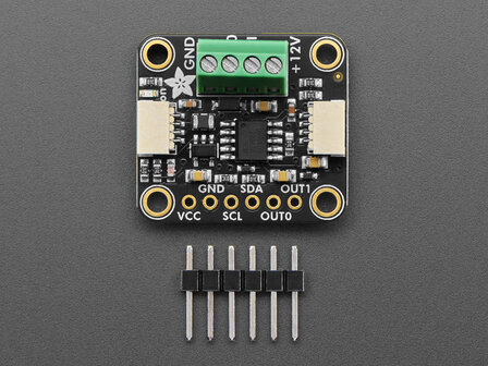 GP8403 I2C DAC met 12V Booster en NVM &ndash; STEMMA QT / Qwiic &ndash; Adafruit 6516