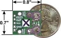 ACS711EX Current Sensor Carrier -15.5A to +15.5A Pololu 2452