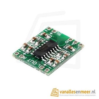 5V Amplifier Board Class D 2x3W Mini PAM8403 Audio Module