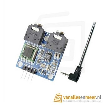 FM radio-ontvanger TEA5767 I2C voor oa. Arduino