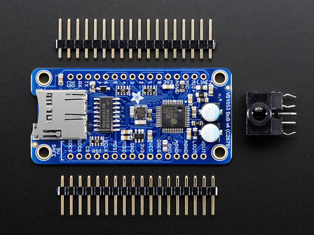 VS1053 + MicroSD Breakout - MP3/WAV/MIDI/OGG Play + Record - v4   Adafruit 1381