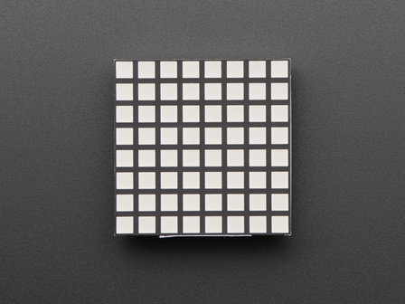 1.2 inch 8x8 Matrix Square Pixel - Amber Adafruit 1818