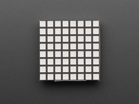 1.2 inch 8x8 Matrix Square Pixel - Yellow  Adafruit 1819