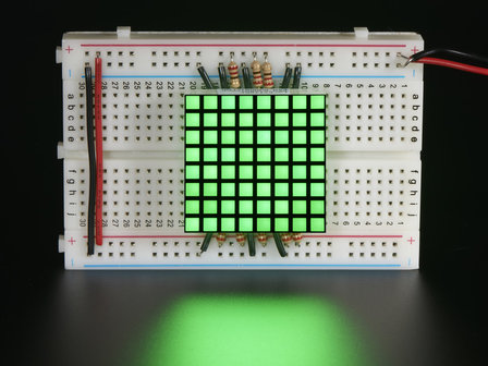 1.2 inch 8x8 Matrix Square Pixel - Green  Adafruit 1820