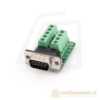 rs232  db9 male connector 