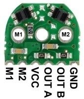 Optical Encoder Pair Kit for Micro Metal Gearmotors, 3.3V  Pololu 2591