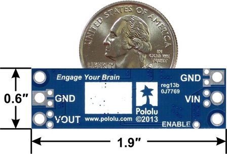 Adjustable 9-30V Step-Up Voltage Regulator U3V50AHV Pololu 2571